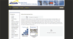 Desktop Screenshot of deltaintl.com